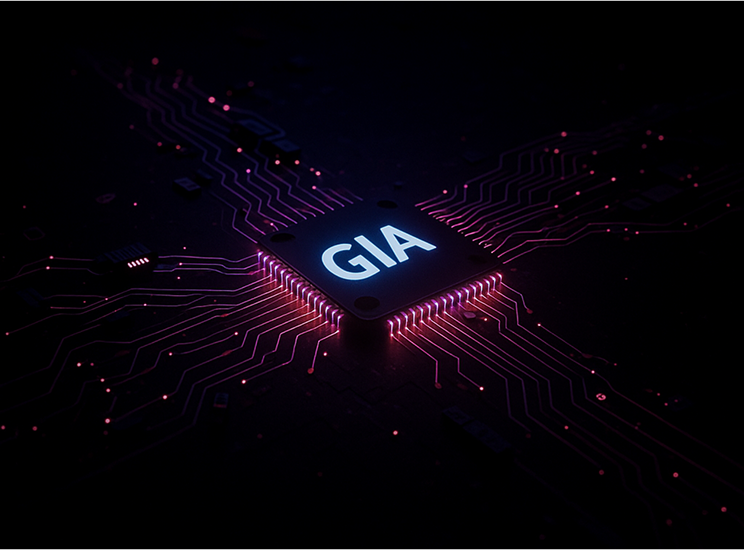 Generative Intelligence & Automation Illustration